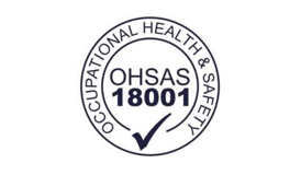 Ohsas 18001 Certified